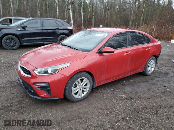 2019 Kia Forte LXS with VIN 3KPF24AD3KE077730, listed as a Copart auction lot 81491144 with 127,355 mi miles and Salvage Title. Bid and sale history available at carsss.com. Image 1.