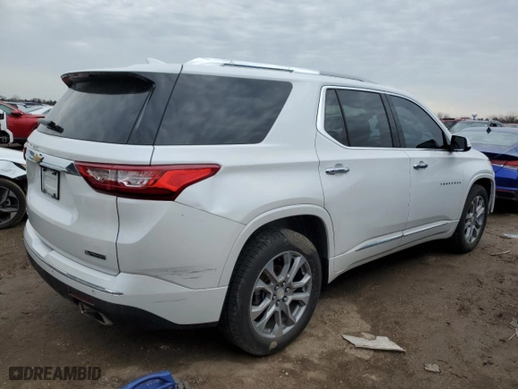 2018 Chevrolet Traverse Premier with VIN 1GNEVJKW9JJ170388, listed as a Copart auction lot 49261515 with 100,155 mi miles and Salvage Title. Bid and sale history available at carsss.com. Image 3.