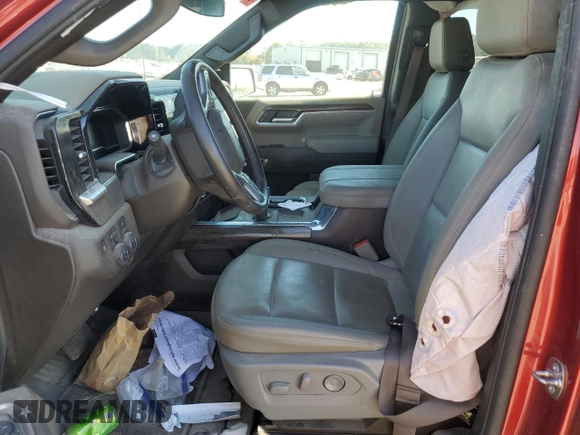 2024 Chevrolet Silverado 1500 RST with VIN 1GCUDEE88RZ350616, listed as a Copart auction lot 76806374 with 11,086 mi miles and Salvage Title. Bid and sale history available at carsss.com. Image 7.