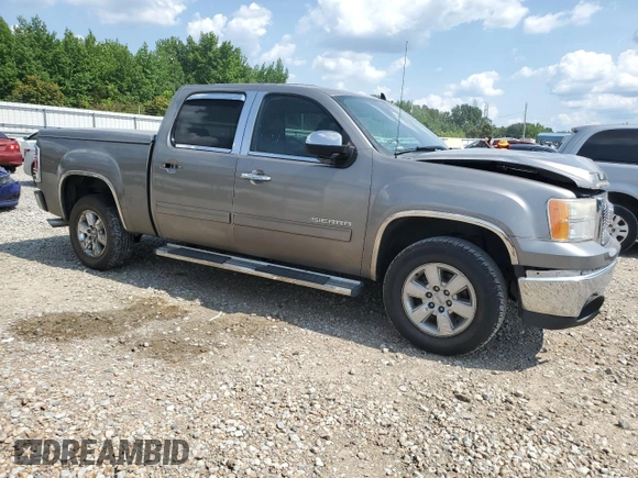 2012 GMC Sierra 1500 SLE with VIN 3GTP1VE03CG200968, listed as a Copart auction lot 59004735 with 146,777 mi miles and Salvage title. Bid and sale history available at DreamBid. Image 4.