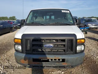 2012 Ford Econoline Cargo Commercial with VIN 1FTNE2EL0CDB33215, listed as a Copart auction lot 63120784 with 258,466 mi miles and Salvage title. Bid and sale history available at DreamBid. Image 5.