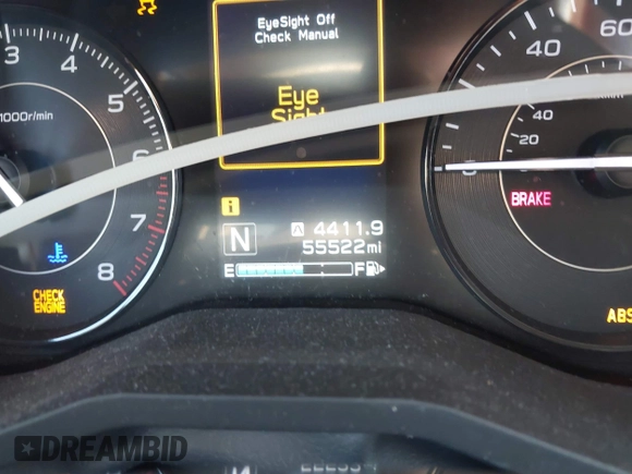2019 Subaru Impreza Premium z VIN 4S3GKAD60K3617042, wystawiony jako IAAI lot #42296679 z przebiegiem 55 522 mil mil oraz . Historia ofert i sprzedaży dostępna na DreamBid. Obrazek 15.