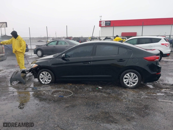 2018 Hyundai Elantra SE with VIN 5NPD74LF5JH402752, listed as a IAAI auction lot 41429536 with 173,526 mi miles. Bid and sale history available at carsss.com. Image 14.