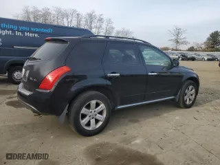 2006 Nissan Murano SL with VIN JN8AZ08W56W548279, listed as a Copart auction lot 77530054 with 190,616 mi miles and Salvage Title. Bid and sale history available at carsss.com. Image 3.