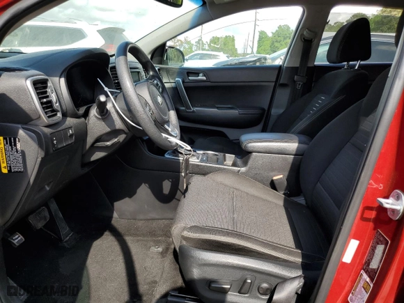 2017 Kia Sportage LX with VIN KNDPM3ACXH7085087, listed as a Copart auction lot 53697045 with 133,962 mi miles and Clean Title. Bid and sale history available at carsss.com. Image 7.