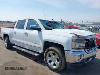 2018 Chevrolet Silverado 1500 LTZ with VIN 3GCUKSEC9JG530572, listed as a IAAI auction lot 41796973 with 117,842 mi miles. Bid and sale history available at carsss.com. Image 1.