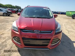 2015 Ford Escape Titanium with VIN 1FMCU0J99FUB10833, listed as a Copart auction lot 52291855 with 119,666 mi miles and Salvage Title. Bid and sale history available at DreamBid. Image 5.