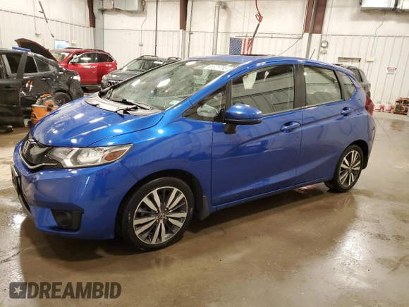 2017 Honda Fit EX with VIN JHMGK5H75HS021593, listed as a Copart auction lot 55325795 with 69,049 mi miles and Non Repairable. Bid and sale history available at DreamBid. Image 1.