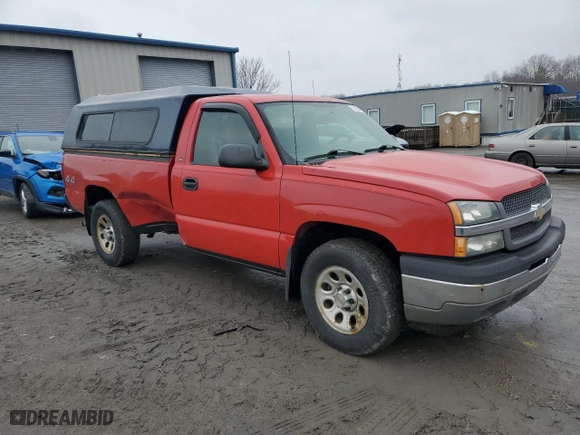 2005 Chevrolet Silverado 1500 with VIN 1GCEK14T55E212753, listed as a Copart auction lot 51294755 with 271,447 mi miles and Salvage Title. Bid and sale history available at carsss.com. Image 4.