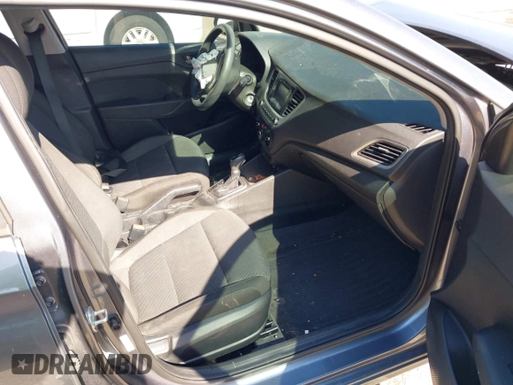 2019 Hyundai Accent SE with VIN 3KPC24A34KE051308, listed as a IAAI auction lot 42059994 with 112,185 mi miles and . Bid and sale history available at carsss.com. Image 5.