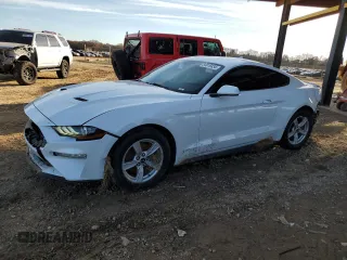 2020 Ford Mustang EcoBoost with VIN 1FA6P8TH1L5176526, listed as a Copart auction lot 84819334 with 84,765 mi miles and Salvage Title. Bid and sale history available at carsss.com. Image 1.