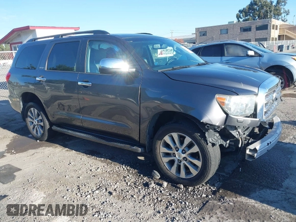 2016 Toyota Sequoia Limited with VIN 5TDJY5G16GS140022, listed as a IAAI auction lot 40995557 with 116,032 mi miles. Bid and sale history available at carsss.com. Image 1.