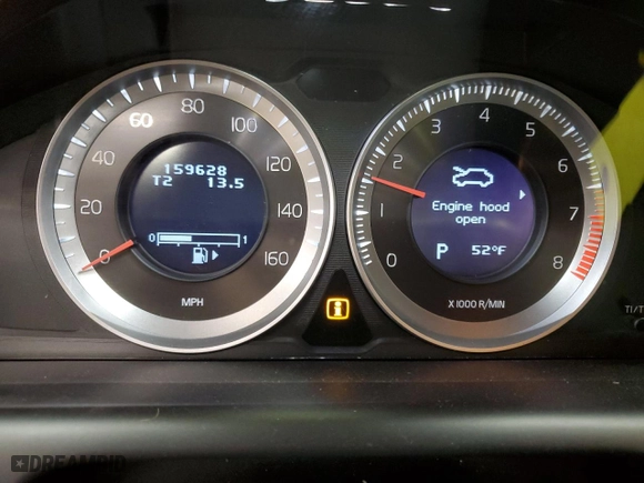 2013 Volvo XC60 T6 with VIN YV4902DZ9D2399669, listed as a Copart auction lot 53405645 with 159,628 mi miles and Salvage Title. Bid and sale history available at carsss.com. Image 9.