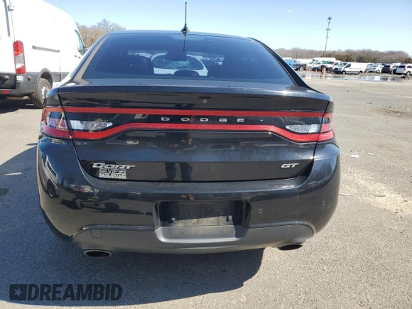 2015 Dodge Dart GT with VIN 1C3CDFEB2FD200494, listed as a Copart auction lot 48322975 with 151,587 mi miles and Salvage Title. Bid and sale history available at carsss.com. Image 6.