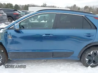 2023 Kia Niro Wind with VIN KNDCR3L15P5014997, listed as a IAAI auction lot 41525672 with 12,499 mi miles and . Bid and sale history available at DreamBid. Image 15.