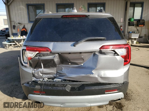 2020 GMC Acadia SLT with VIN 1GKKNML40LZ236717, listed as a Copart auction lot 82780574 with 37,283 mi miles and Salvage Title. Bid and sale history available at DreamBid. Image 6.