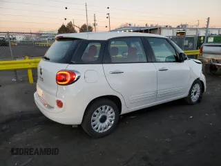 2014 FIAT 500L Pop with VIN ZFBCFAAH5EZ010325, listed as a Copart auction lot 89113515 with 61,869 mi miles and Salvage Title. Bid and sale history available at DreamBid. Image 3.