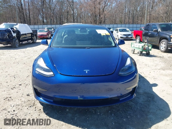 2021 Tesla Model 3 Long Range with VIN 5YJ3E1EB3MF031457, listed as a IAAI auction lot 41630758 with 71,113 mi miles and . Bid and sale history available at carsss.com. Image 12.