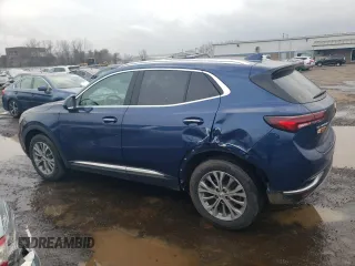 2022 Buick Envision Preferred with VIN LRBAZLR45ND164828, listed as a Copart auction lot 51814185 with 53,303 mi miles and Salvage Title. Bid and sale history available at carsss.com. Image 2.