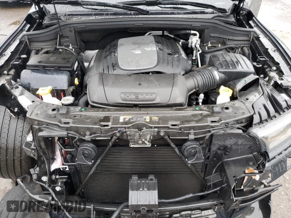 2022 Dodge Durango R/T Plus with VIN 1C4SDJCT5NC209412, listed as a Copart auction lot 55654595 with 25,618 mi miles and Salvage title. Bid and sale history available at DreamBid. Image 12.