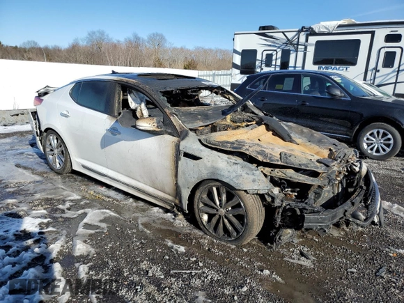 2014 Kia Optima SXL Turbo with VIN 5XXGR4A66EG277577, listed as a Copart auction lot 44430415 with Not Provided miles and Clean Title. Bid and sale history available at DreamBid. Image 4.