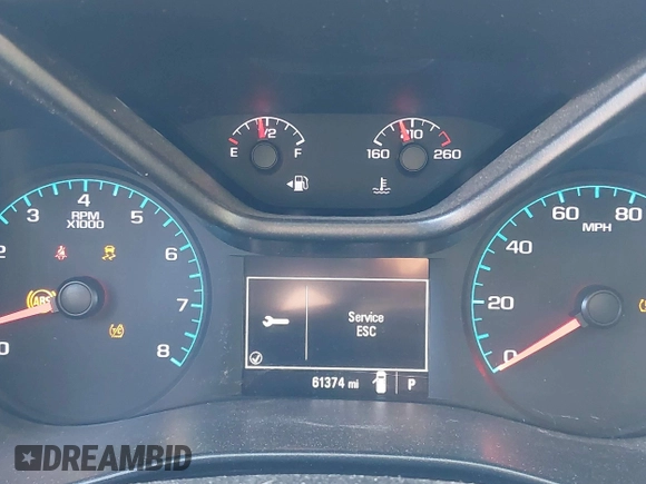 2020 Chevrolet Colorado 4WD Work Truck z VIN 1GCGTBENXL1205894, wystawiony jako IAAI lot #41058177 z przebiegiem 61 374 mil mil oraz . Historia ofert i sprzedaży dostępna na DreamBid. Obrazek 7.