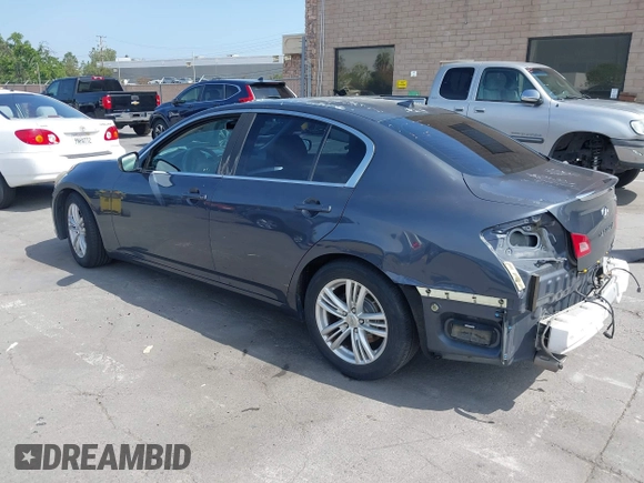 2012 Infiniti G37 Journey with VIN JN1CV6AP0CM620960, listed as a IAAI auction lot 42028874 with Not Provided miles. Bid and sale history available at carsss.com. Image 3.