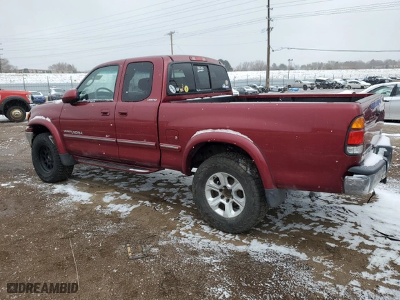 2000 Toyota Tundra Limited with VIN 5TBBT481XYS118644, listed as a Copart auction lot 45021995 with 90,901 mi miles and Salvage Title. Bid and sale history available at carsss.com. Image 2.