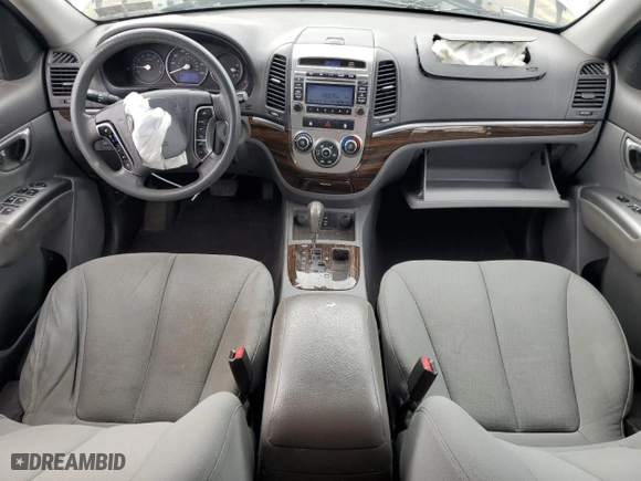 2010 Hyundai Santa Fe GLS with VIN 5NMSG3AB2AH414453, listed as a Copart auction lot 51535465 with 118,953 mi miles and Salvage Title. Bid and sale history available at carsss.com. Image 8.