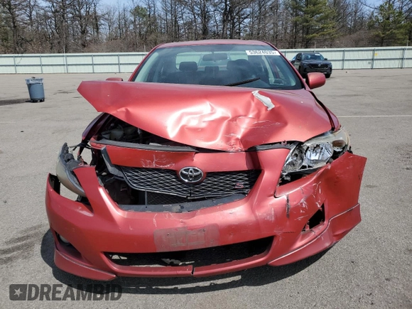2010 Toyota Corolla with VIN 2T1BU4EE2AC452483, listed as a Copart auction lot 53624035 with 135,375 mi miles and Salvage Title. Bid and sale history available at DreamBid. Image 5.