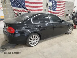 2007 BMW 3 Series 335i with VIN WBAVB73507PA87352, listed as a Copart auction lot 54055315 with 179,333 mi miles and Salvage title. Bid and sale history available at DreamBid. Image 3.
