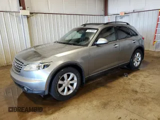 2004 Infiniti FX with VIN JNRAS08W84X221236, listed as a Copart auction lot 57078855 with 173,559 mi miles and Salvage title. Bid and sale history available at DreamBid. Image 1.