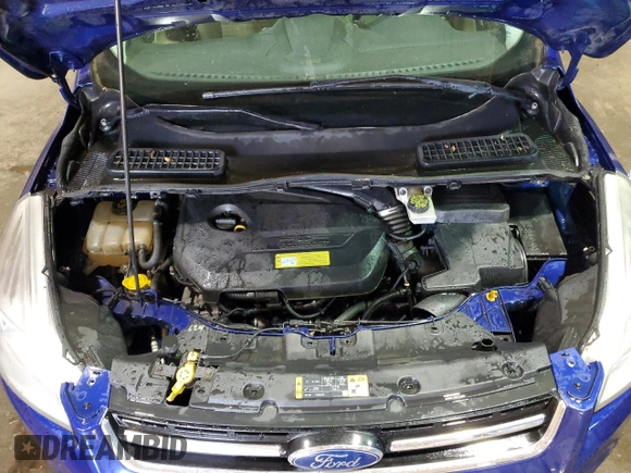 2014 Ford Escape Titanium with VIN 1FMCU0JX1EUA52097, listed as a Copart auction lot 53483985 with 126,243 mi miles and Clean Title. Bid and sale history available at carsss.com. Image 12.