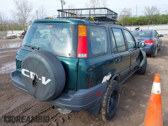 2000 Honda CR-V EX with VIN JHLRD1865YC029209, listed as a IAAI auction lot 41995621 with 172,505 mi miles. Bid and sale history available at carsss.com. Image 4.