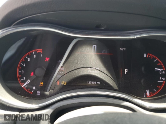 2017 Dodge Durango SXT with VIN 1C4RDJAG2HC918193, listed as a Copart auction lot 59713855 with 127,905 mi miles and Salvage title. Bid and sale history available at DreamBid. Image 9.