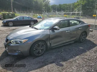 2016 Nissan Maxima SL with VIN 1N4AA6APXGC903559, listed as a Copart auction lot 61213525 with 124,575 mi miles and Salvage title. Bid and sale history available at DreamBid. Image 1.