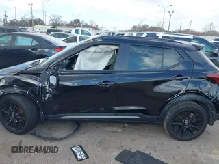 2021 Nissan Kicks SR with VIN 3N1CP5DV7ML520557, listed as a IAAI auction lot 41473489 with 35,634 mi miles. Bid and sale history available at carsss.com. Image 14.