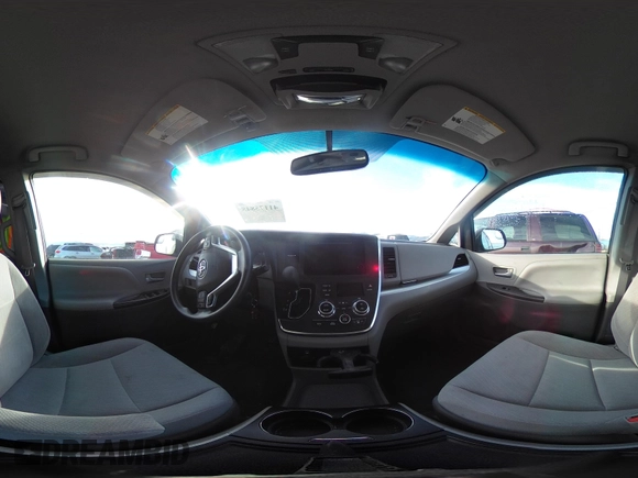 2017 Toyota Sienna LE with VIN 5TDJZ3DC9HS168079, listed as a IAAI auction lot 41175845 with 98,585 mi miles. Bid and sale history available at carsss.com. Image 18.