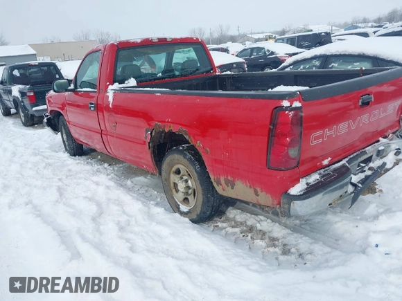 2004 Chevrolet Silverado 1500 Work Truck with VIN 1GCEC14X14Z352435, listed as a IAAI auction lot 41606503 with 163,470 mi miles. Bid and sale history available at carsss.com. Image 3.