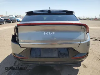 2024 Kia EV6 Wind with VIN KNDC3DLC8R5180653, listed as a Copart auction lot 52434245 with 22,590 mi miles and Salvage Title. Bid and sale history available at carsss.com. Image 6.