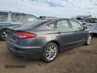 2019 Ford Fusion SE with VIN 3FA6P0LU4KR274282, listed as a Copart auction lot 88794235 with 88,414 mi miles and Clean Title. Bid and sale history available at DreamBid. Image 3.