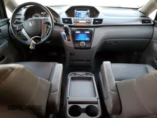 2015 Honda Odyssey EX-L with VIN 5FNRL5H61FB059038, listed as a Copart auction lot 89346485 with 82,963 mi miles and Salvage Title. Bid and sale history available at DreamBid. Image 8.