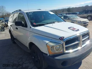 2005 Dodge Durango SLT with VIN 1D4HD48N05F514985, listed as a IAAI auction lot 41641811 with 250,500 mi miles. Bid and sale history available at carsss.com. Image 1.