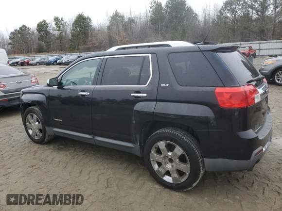 2010 GMC Terrain SLT-2 with VIN 2CTFLHEY7A6346610, listed as a Copart auction lot 44551535 with 192,725 mi miles and Salvage Title. Bid and sale history available at carsss.com. Image 2.