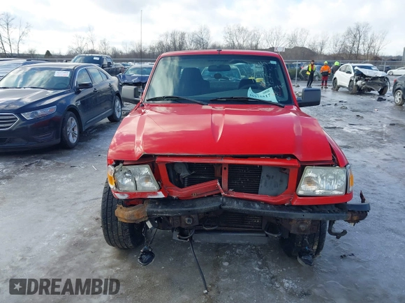 2006 Ford Ranger XLT with VIN 1FTZR45E76PA51150, listed as a IAAI auction lot 41575517 with 142,258 mi miles. Bid and sale history available at carsss.com. Image 12.