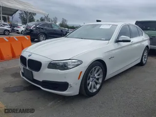 2014 BMW 5 Series 535i with VIN WBA5B1C53ED474843, listed as a IAAI auction lot 41779578 with 126,998 mi miles. Bid and sale history available at carsss.com. Image 2.