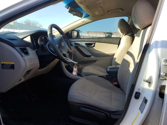 2015 Hyundai Elantra Limited with VIN 5NPDH4AE1FH597974, listed as a Copart auction lot 46057675 with 195,116 mi miles and Clean Title. Bid and sale history available at carsss.com. Image 7.