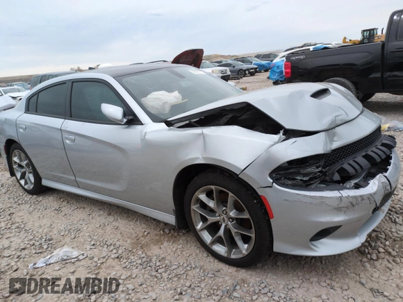2020 Dodge Charger GT with VIN 2C3CDXHG1LH138730, listed as a Copart auction lot 50835195 with 47,542 mi miles and Salvage Title. Bid and sale history available at carsss.com. Image 4.