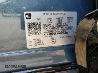 2025 Buick Encore GX Sport Touring with VIN KL4AMDSL9SB155445, listed as a Copart auction lot 53404625 with 11 mi miles and Clean title. Bid and sale history available at DreamBid. Image 13.
