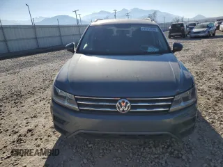 2021 Volkswagen Tiguan S with VIN 3VV0B7AXXMM082158, listed as a Copart auction lot 47312895 with 37,776 mi miles and Salvage title. Bid and sale history available at DreamBid. Image 5.